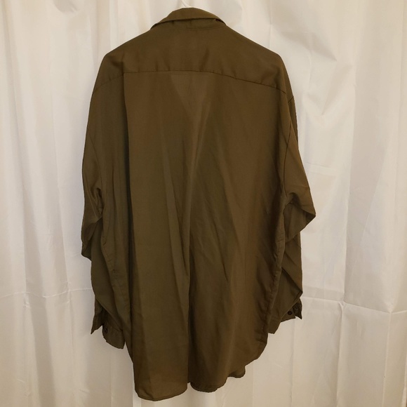 Red Eye Vintage Dress Shirt XXL - Picture 4 of 6